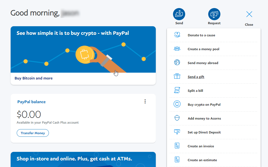 how to pay with bitcoin paypal